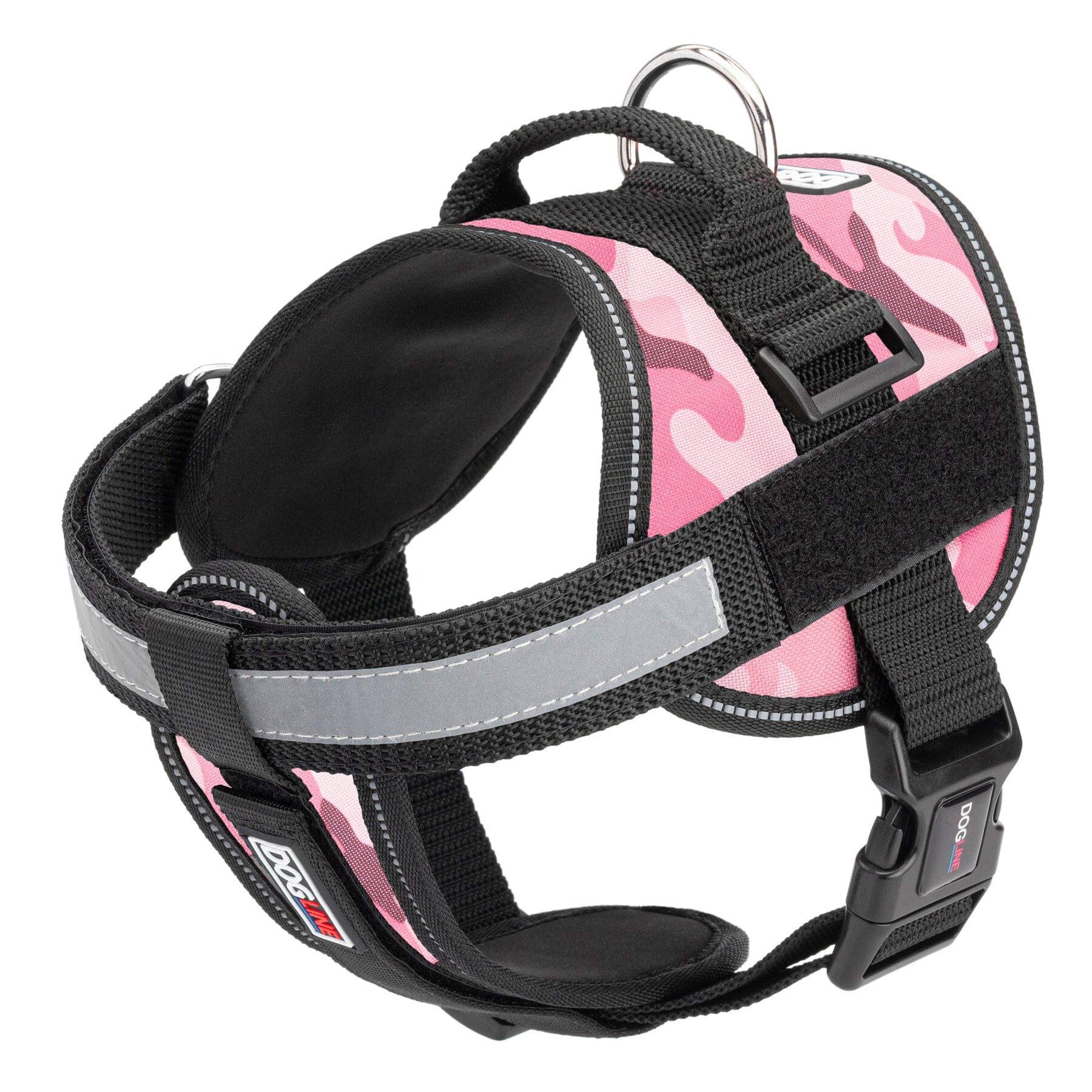 Unimax Multi-Purpose Dog Harness Pink Camo Dog Harnesses Dogline