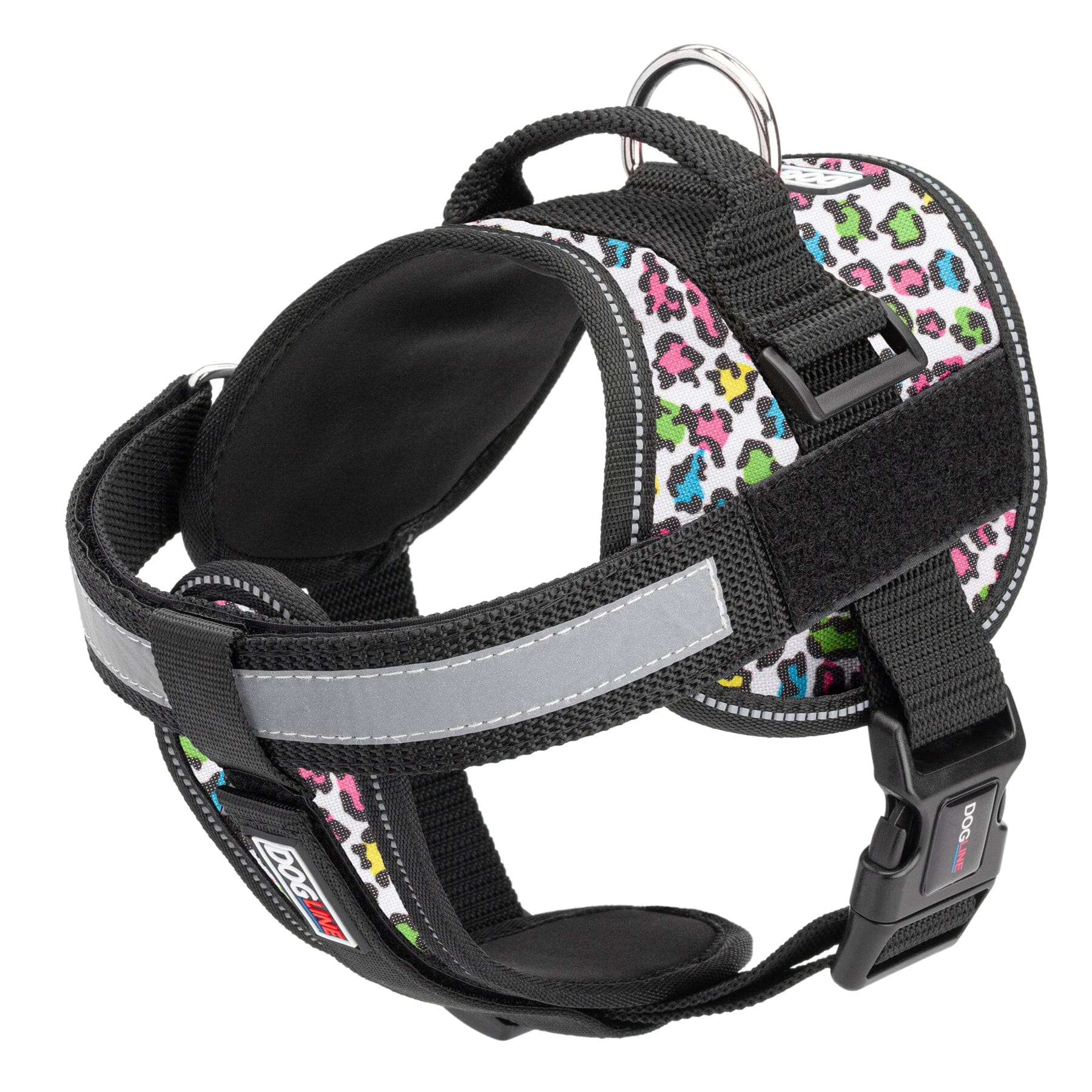 Unimax Multi-Purpose Dog Harness Leopard Multi-colored Dog Harnesses Dogline