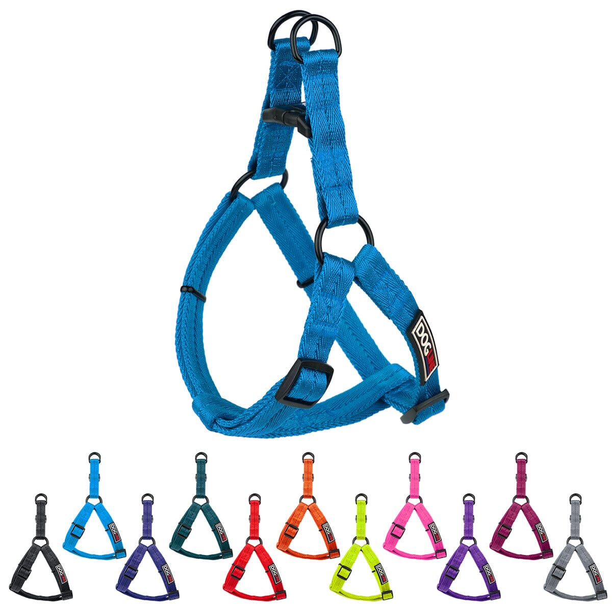 Nylon Flat Step-In Dog Harness Dog Harnesses Dogline