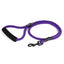 Nylon Round Dog Lead Purple 4' 1 Dog Leashes Dogline