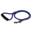 Nylon Round Dog Lead Navy Blue 4' 1 Dog Leashes Dogline