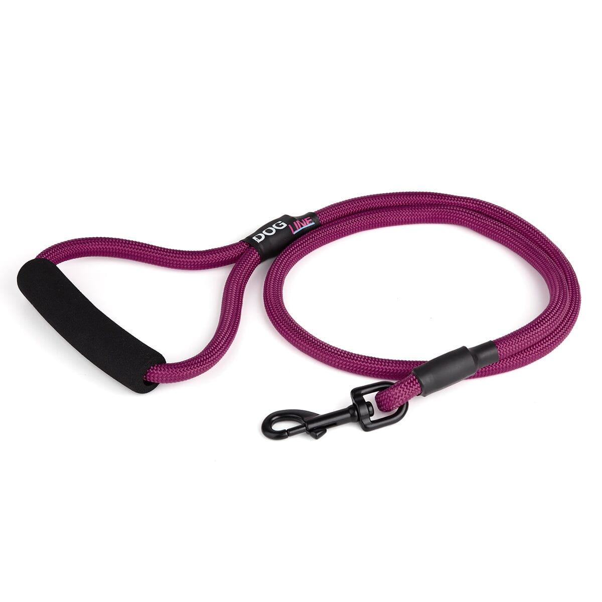Nylon Round Dog Lead Berry 4' 1 Dog Leashes Dogline