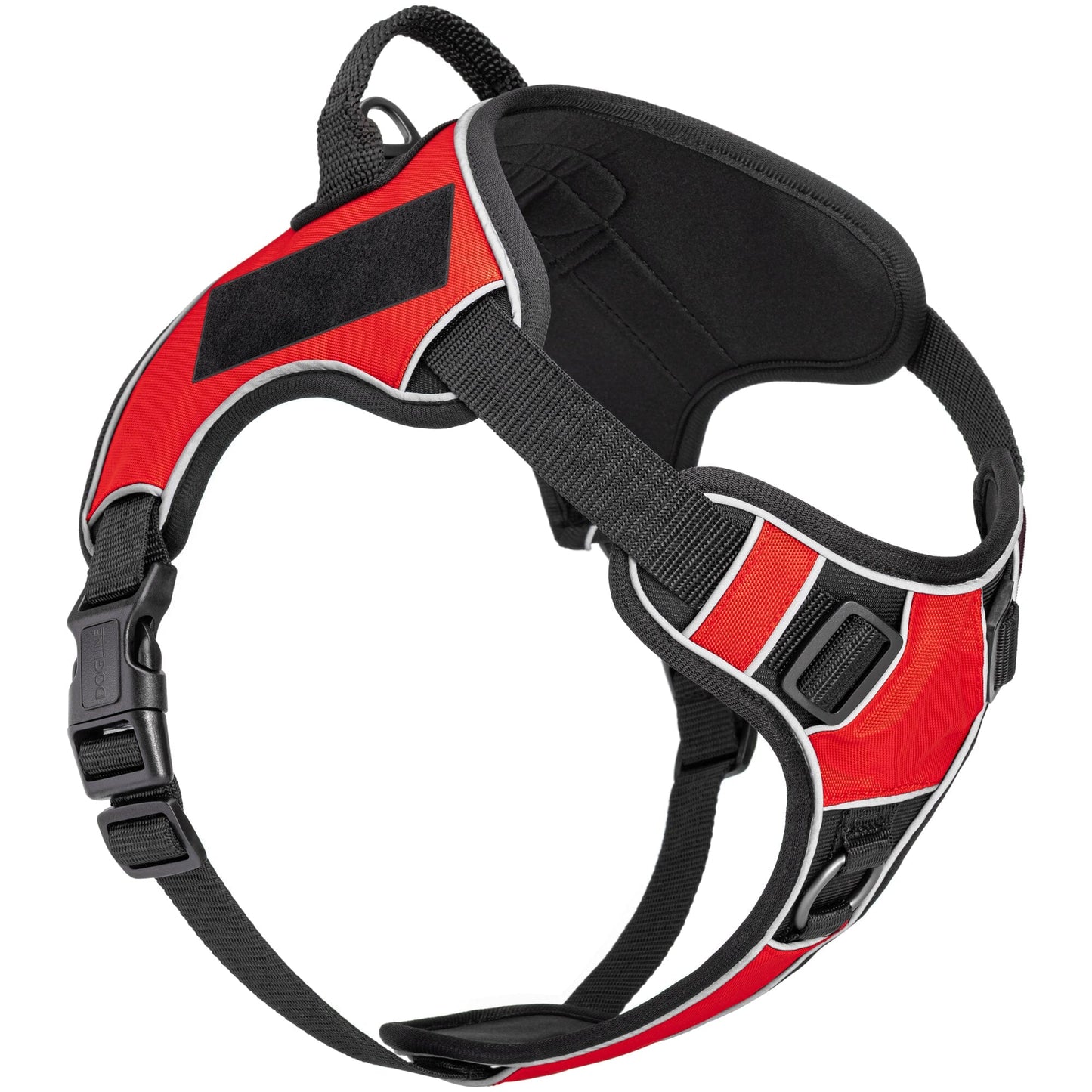 Dogline Quest Multi-Purpose No Pull Dog Harness Red Dog Harnesses Dogline