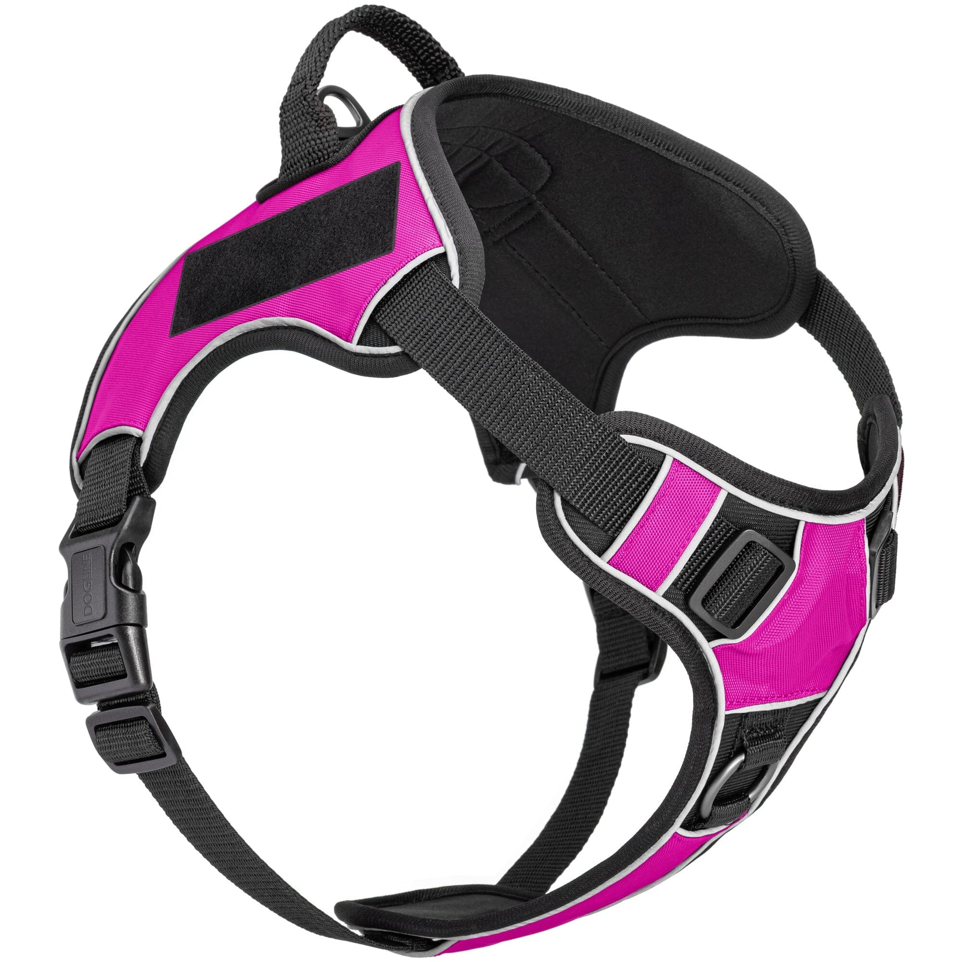 Dogline Quest Multi-Purpose No Pull Dog Harness Pink Dog Harnesses Dogline