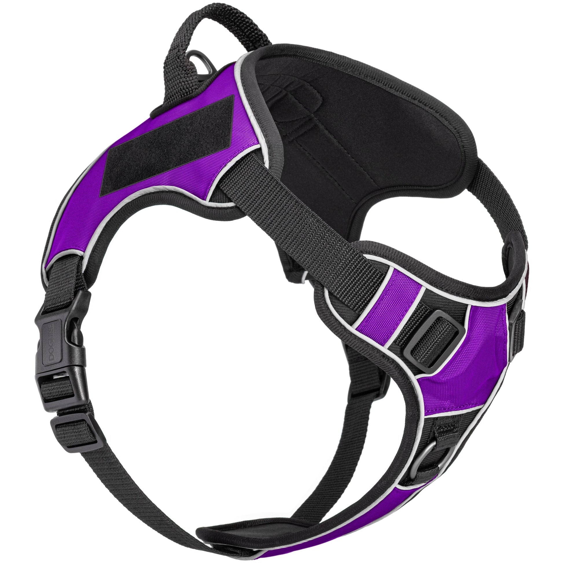 Dogline Quest Multi-Purpose No Pull Dog Harness Purple Dog Harnesses Dogline