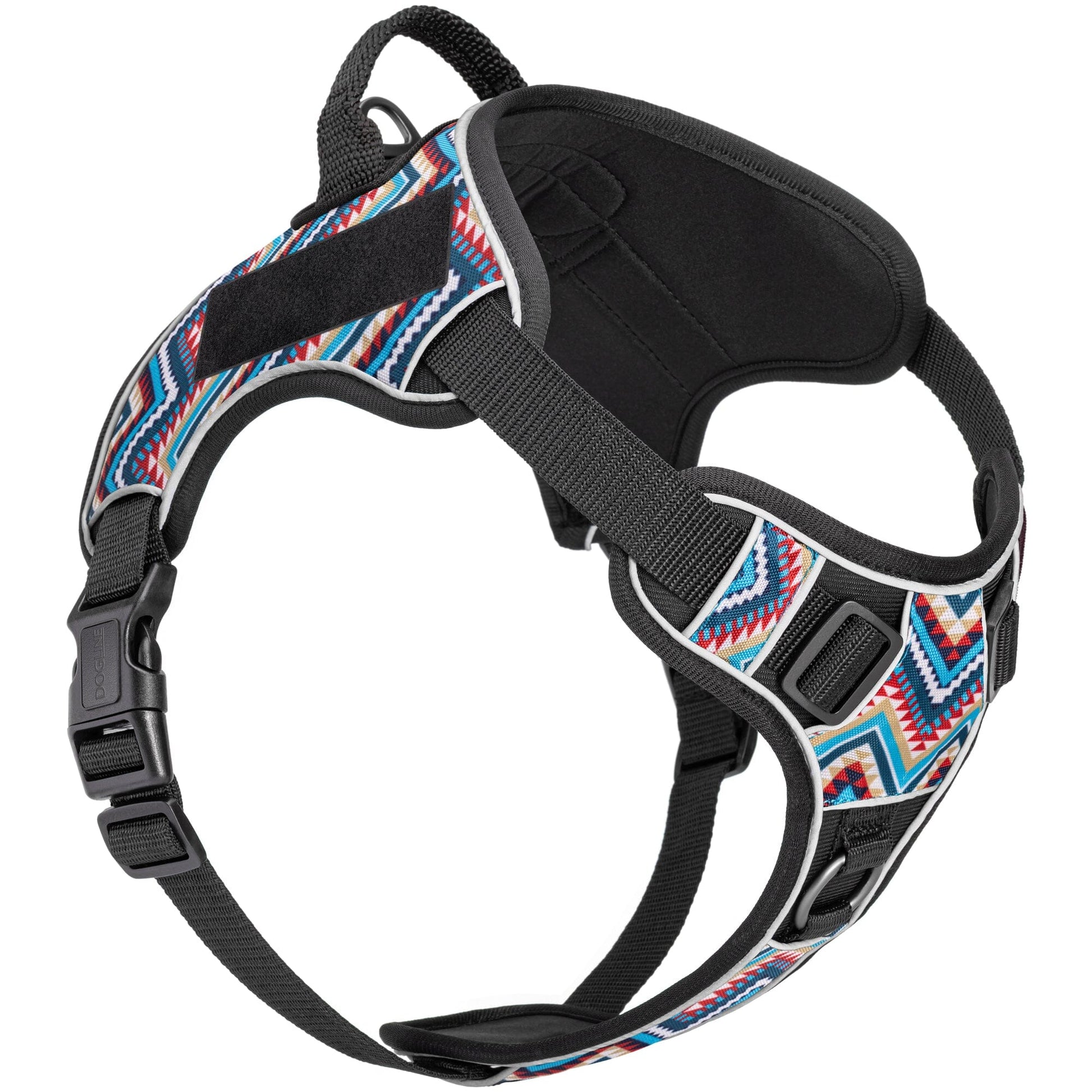 Dogline Quest Multi-Purpose No Pull Dog Harness Aztec Dog Harnesses Dogline