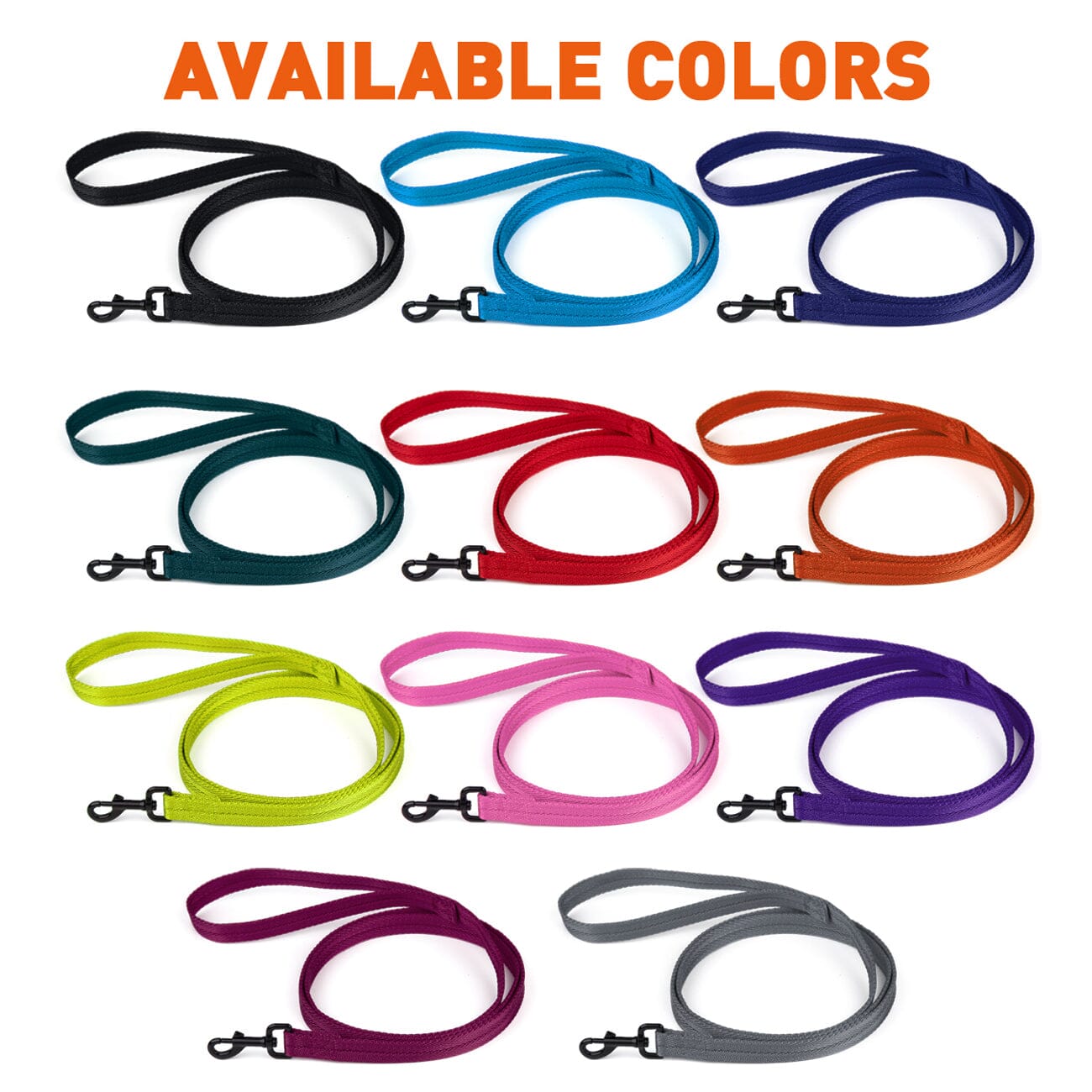 Nylon Flat Dog Leash Dog Leashes Dogline