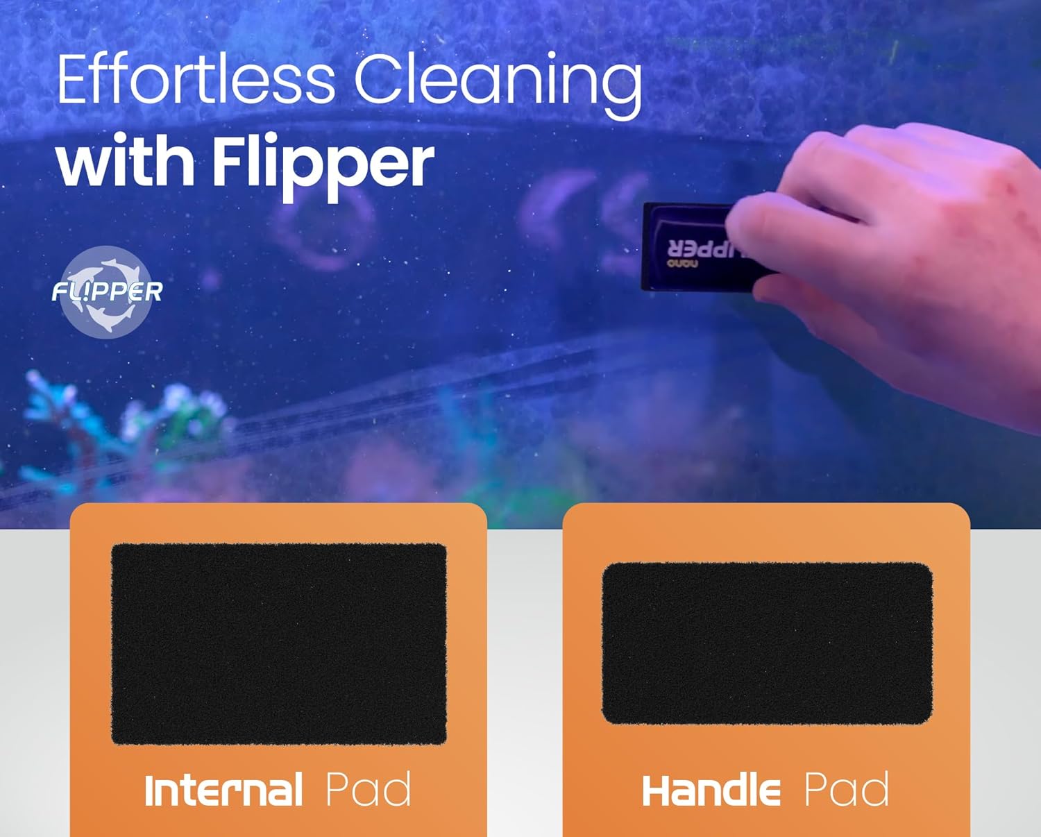 Flipper Nano Universal Maintenance Kit Replacement Blades Flipper Aquarium Products