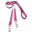 Neon Sunrise Plaid Double Connection Leash – EarthStyle 2 Hounds Design