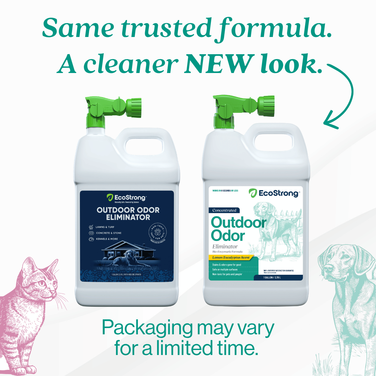 Outdoor Odor Eliminator Pet & Animal > Outdoor Odor EcoStrong