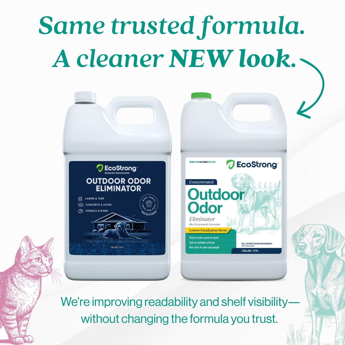 Outdoor Odor Eliminator Pet & Animal > Outdoor Odor EcoStrong