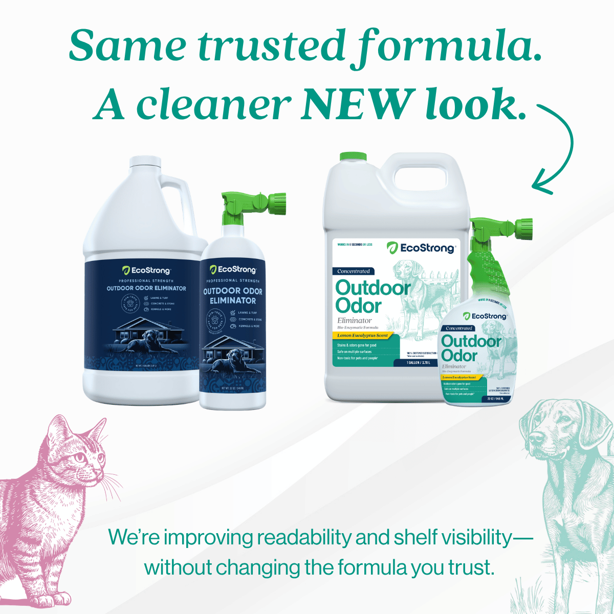Outdoor Odor Eliminator Pet & Animal > Outdoor Odor EcoStrong