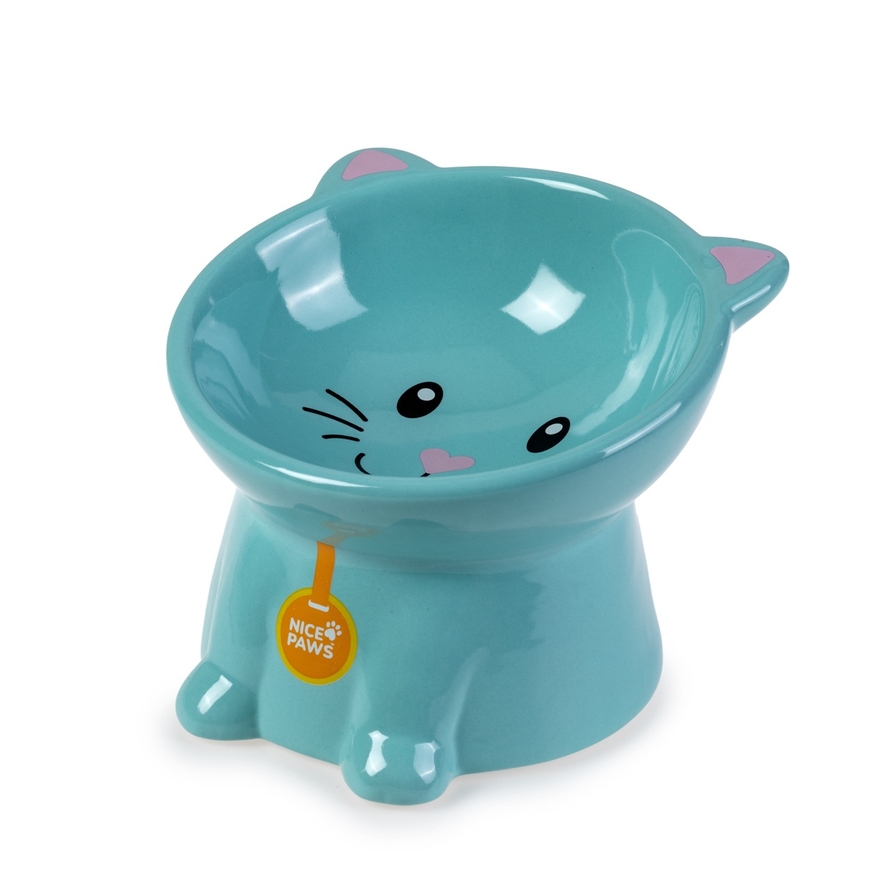 Nice Paws Tilted Cat Bowls Bowls and Dishes Nice Paws