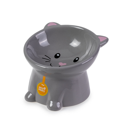 Nice Paws Tilted Cat Bowls Bowls and Dishes Nice Paws