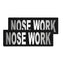 Removable Reflective Patches (Set of 2) "NOSE WORK" Dog Harnesses Dogline