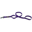 Nylon Multi-Handle Flat Dog Leash Purple 4' 2 Handle Dog Leashes Dogline