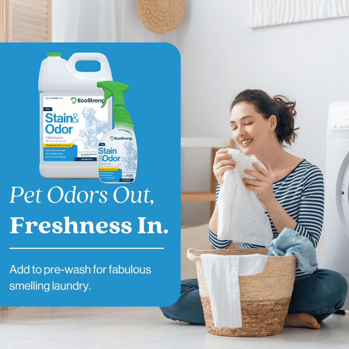 Pet Stain and Odor Eliminator Pet & Animal > Pet Stain & Odor EcoStrong