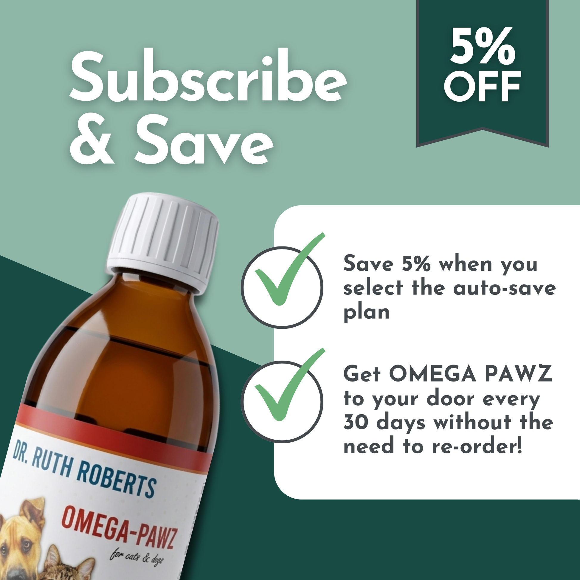 Omega Pawz - Liquid Omega 3 Oil for Dogs and Cats Animals & Pet Supplies Dr. Ruth Roberts