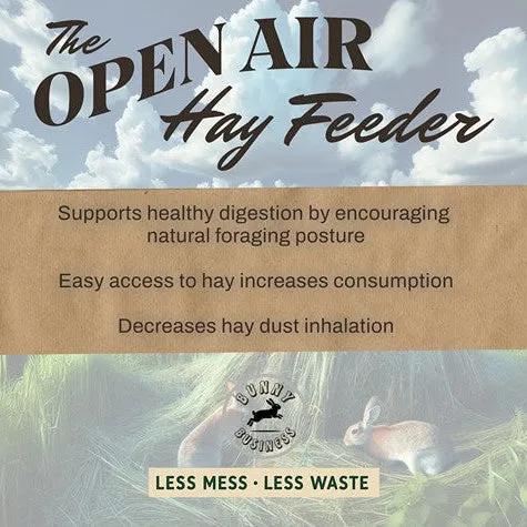Open Air Hay Feeder Hay feeder Bunny Business