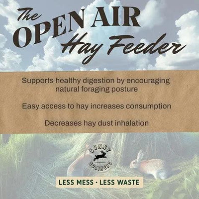Open Air Hay Feeder Hay feeder Bunny Business
