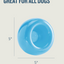 Planet Dog Orbee-Tuff Double Snoop Interactive Treat-Dispensing Dog Toy Large Blue Dog Toys Balls Outward Hound