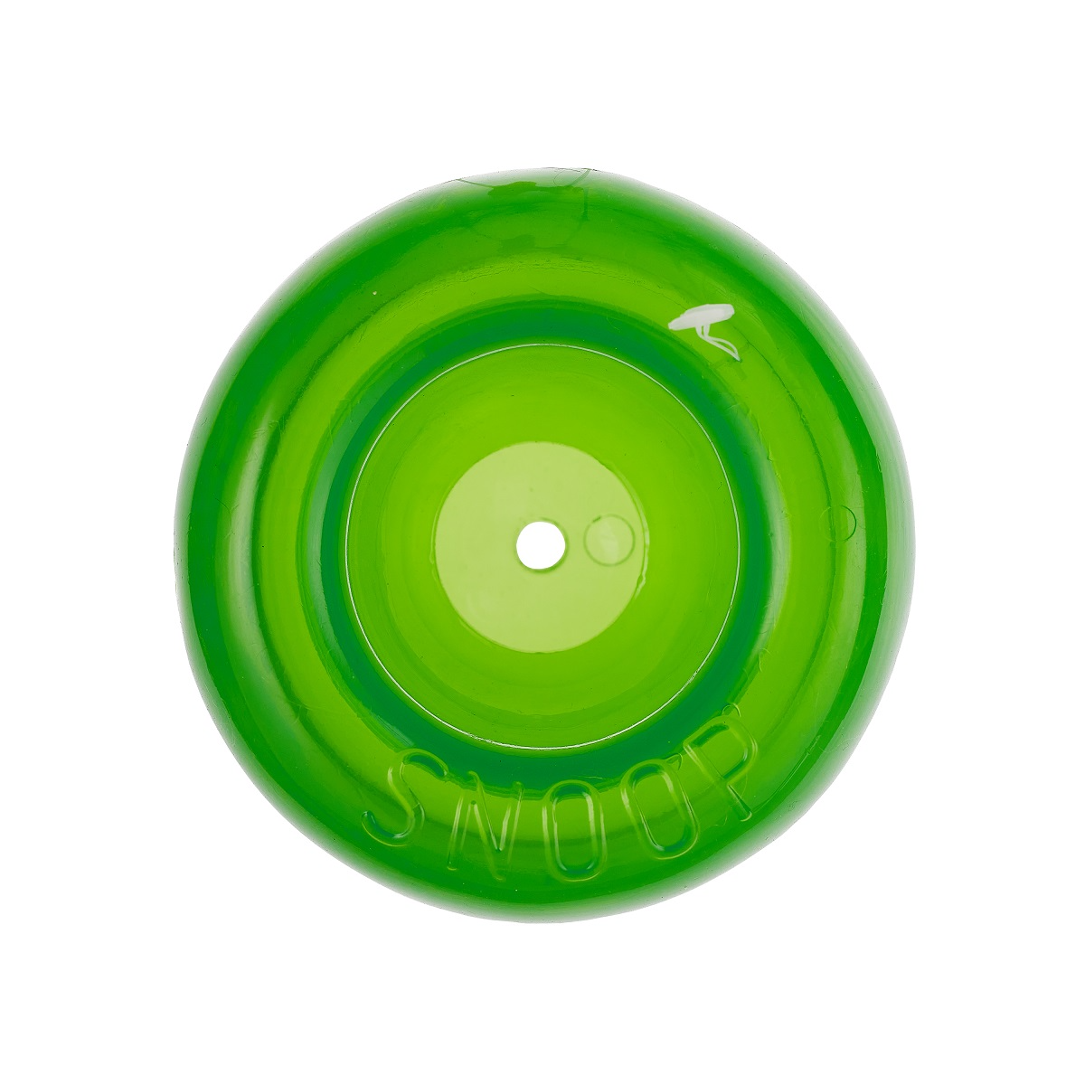 Planet Dog Orbee-Tuff Double Snoop Interactive Treat-Dispensing Dog Toy Large Green Dog Toys Balls Outward Hound