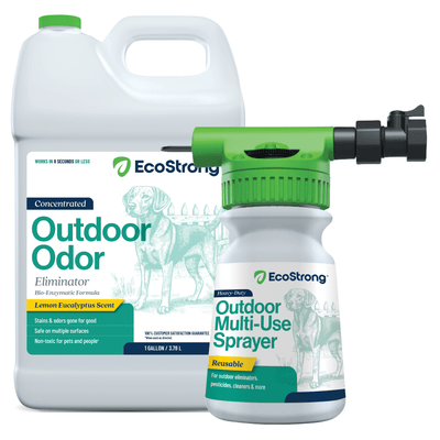 Outdoor Odor Eliminator 1 Gallon Jug and Multi Use Sprayer Pet & Animal > Outdoor Odor EcoStrong