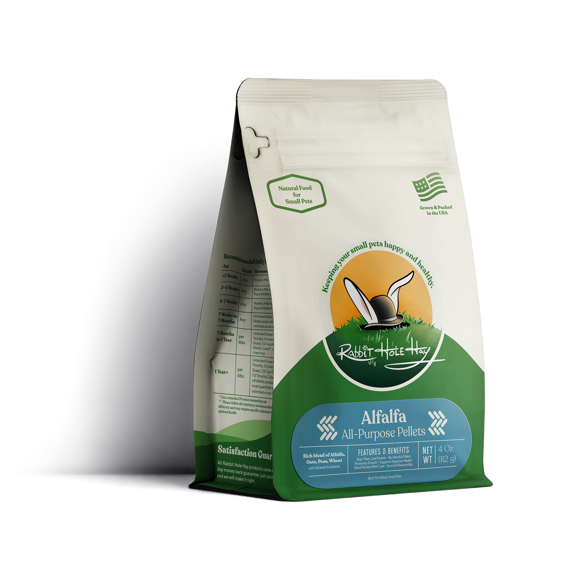 Rabbit Hole Hay All Natural Alfalfa Pellets Pellets Rabbit Hole Hay