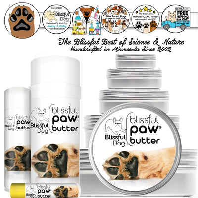 Blissful Paw® Butter Moisturizes Rough, Dry Paw Pads TIN-1OZ PAW BUTTER The Blissful Dog
