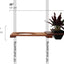 Cat Plant Stand for Wall Cat shelves/bed Catastrophic Creations