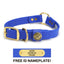 Hunting Dog Center Ring Collar - River Blue Dog Supplies Pointer Traditions