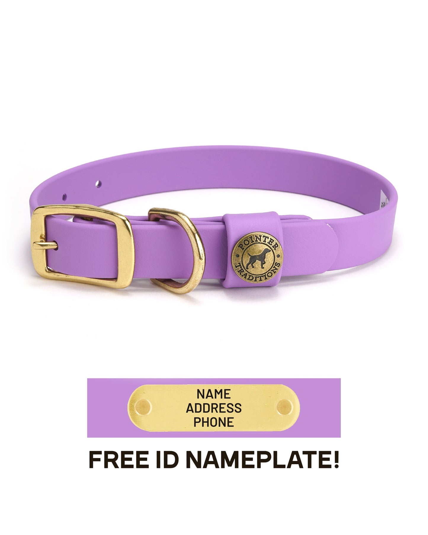 Sporting Dog Collar - Lavender Dog Supplies Pointer Traditions