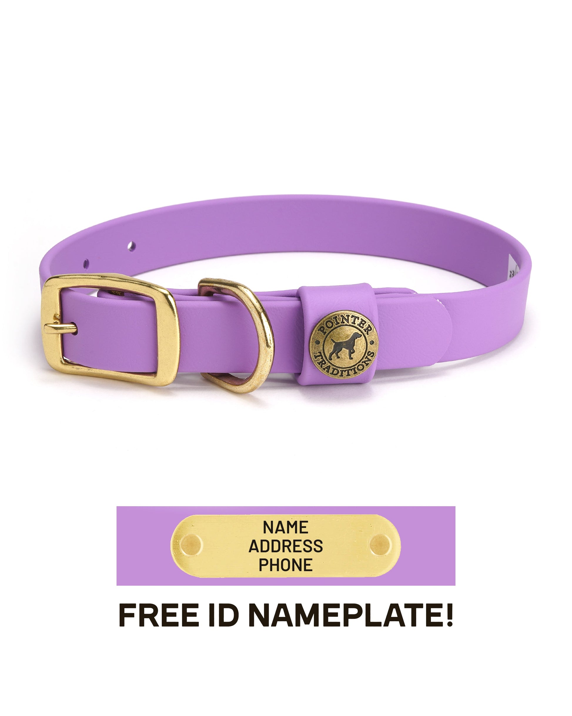 Sporting Dog Collar - Lavender Dog Supplies Pointer Traditions