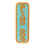 Blind Dog 2x6 Patch Blue Orange Patch K9 Sport Sack
