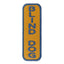 Blind Dog 2x6 Patch Yellow Gray Patch K9 Sport Sack