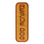 Rescue Dog Patch Yellow Maroon K9 Sport Sack