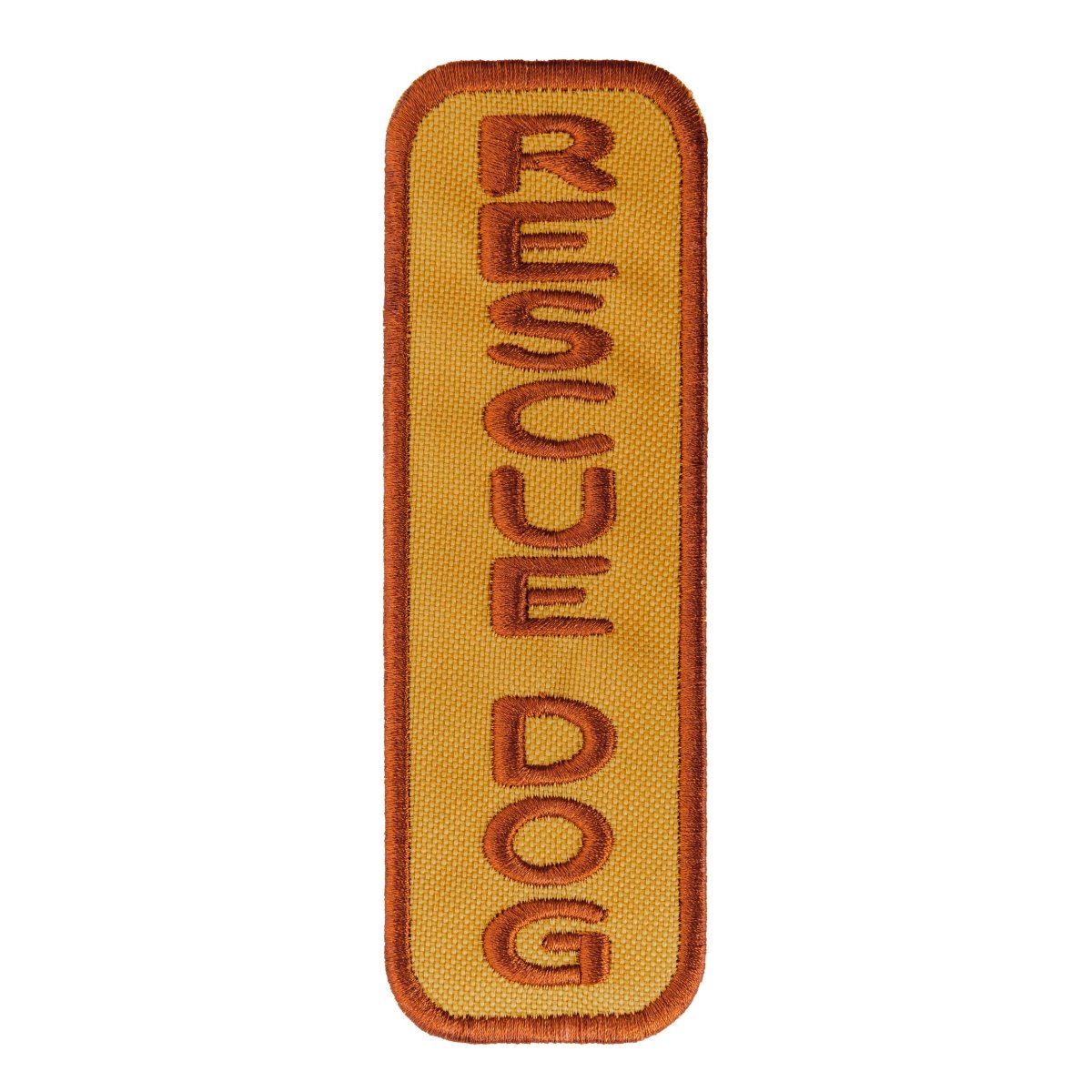 Rescue Dog Patch Yellow Maroon K9 Sport Sack