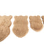 PupRug® Luxe Faux Fur Orthopedic Dog Bed - Plush Sheep Tan Dog Beds Paw
