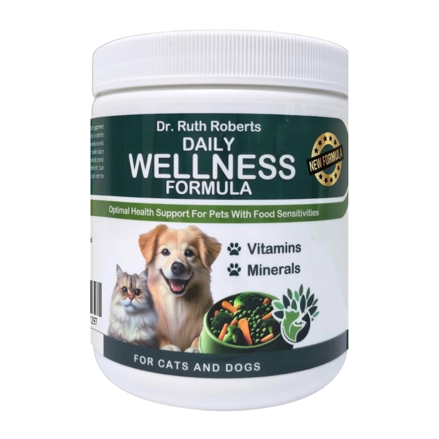 PRE-ORDER Daily Wellness Formula — Glandular-Free Multivitamin for Dogs & Cats with Beef, Pork, or Organ Sensitivities Vitamins & Supplements Dr. Ruth Roberts