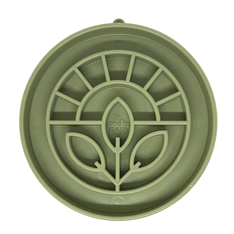 Garden Design eTray - Shallow Slow Feeder Dog Bowl for Enrichment | USA ETRAY SodaPup/True Dogs, LLC