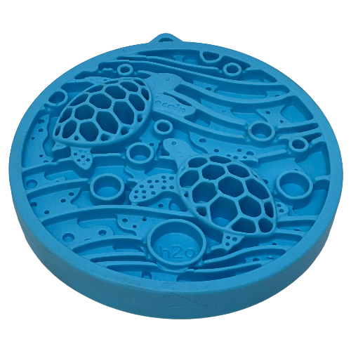Turtle eMat-Mini Lick Mat with Suction Cups - Small Dogs & Cats | USA EMAT SodaPup/True Dogs, LLC