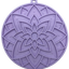 Lotus Design emat - Enrichment Lick Mat For Dogs and Cats - With Suction Cups | USA Made Pastel Purple Lotus emat EMAT SodaPup/True Dogs, LLC