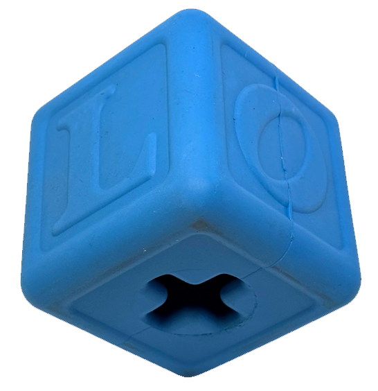 Love Cube eDispenser - Durable Rubber Chew Toy & Treat Dispenser | USA Made Rubber Dog Toys SodaPup/True Dogs, LLC