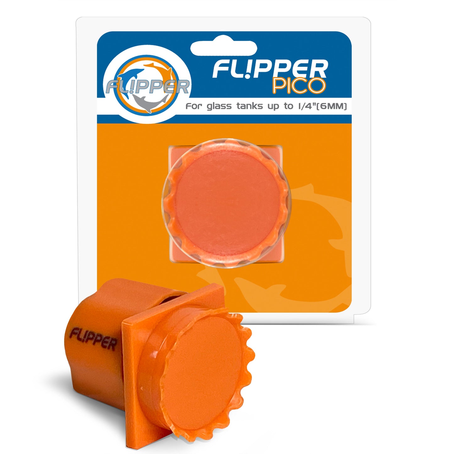 Flipper Pico 2-in-1 Magnetic Aquarium Cleaner Magnet Scrubber Flipper Aquarium Products