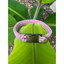 Cobra Braid in Pink & White Stripes - Handmade Dog Collar Handmade Braided Collars Pawsh Pup Co.