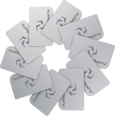 Flipper Platinum Algae Scraper Replacement Blades 10 Pack Replacement Blades Flipper Aquarium Products