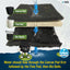 Pond Bundle - White Fine Filter Pad 12" x 72", Black Coarse FIlter Pad 12" x 72", 300 Count BioBalls with Mesh Bag Bundles Aquatic Experts