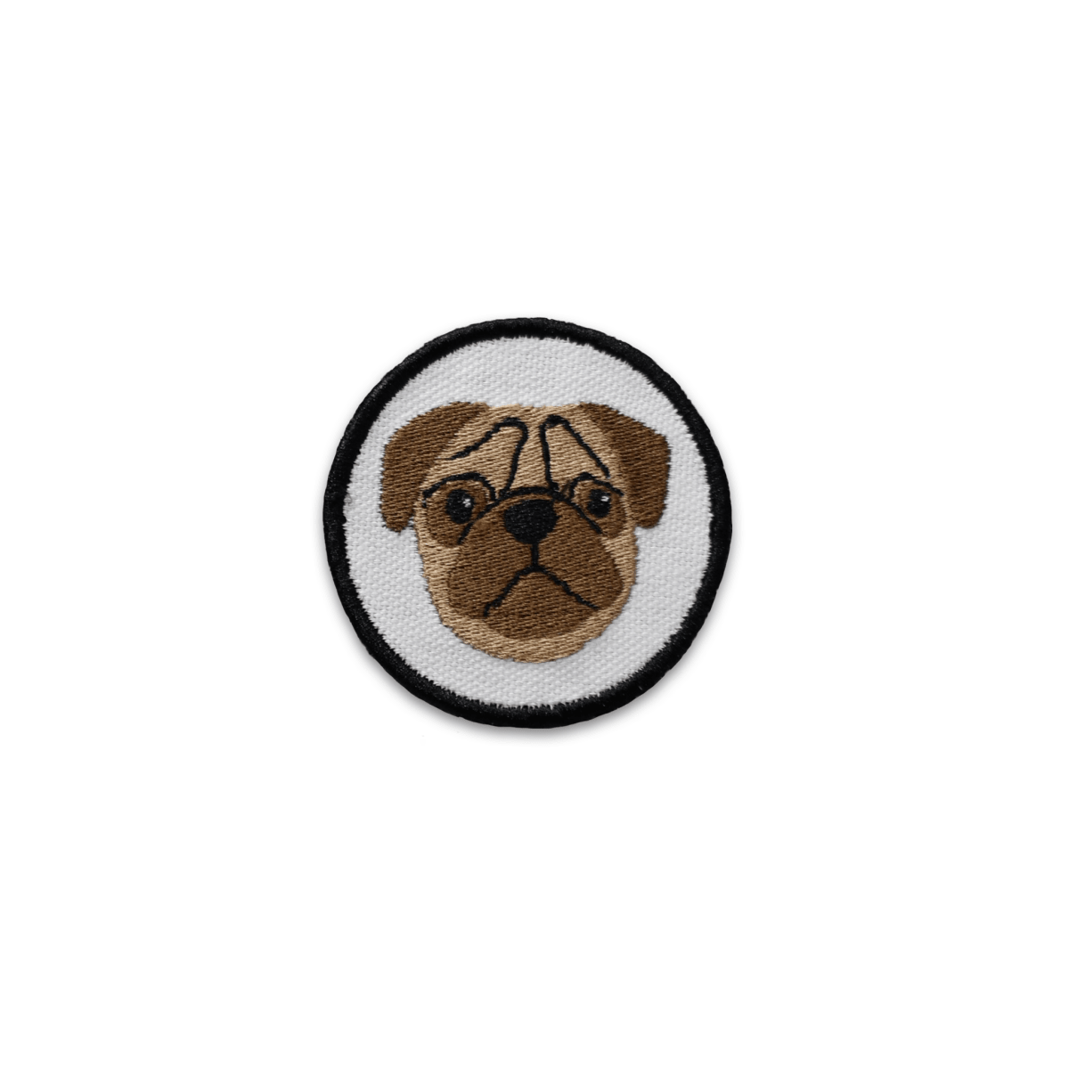 Pug Face Circle Patch K9 Sport Sack