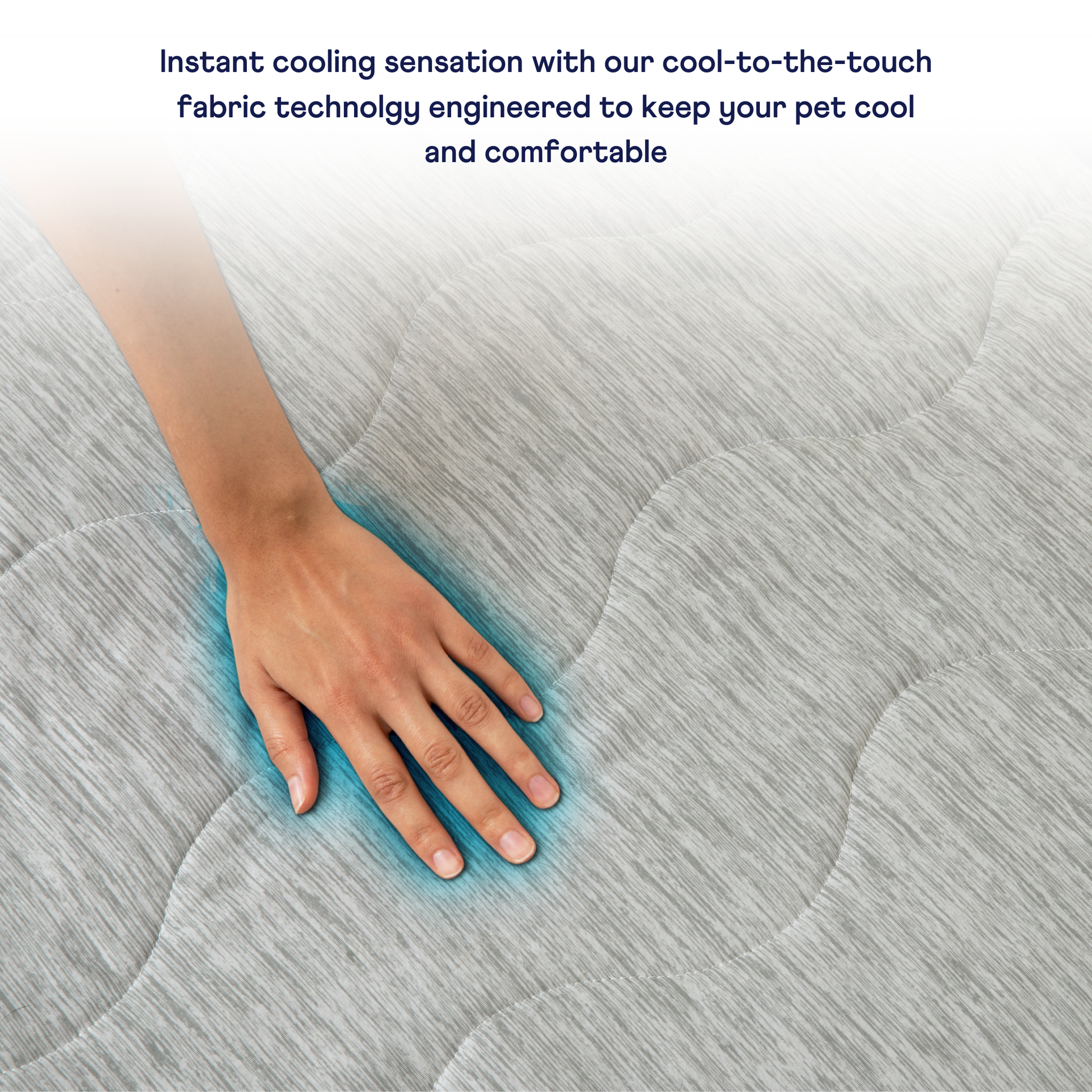 PupChill™ Cooling Waterproof Blanket - Arctic Grey Paw.com