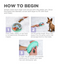 Nina Ottosson Puppy Lickin' Layers Multicolor Dog Slow Feeder Nina Ottosson